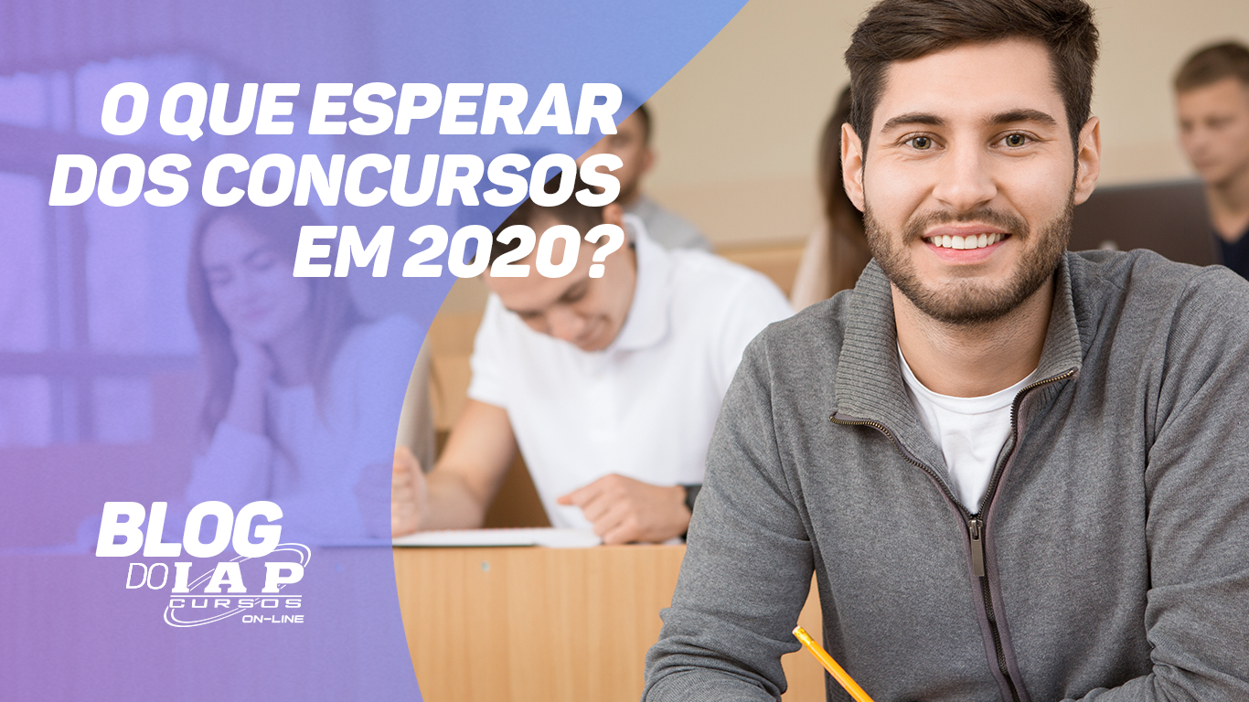 Banner de capa da notícia O QUE ESPERAR DOS CONCURSOS EM 2020? 