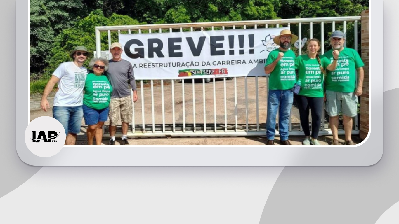 Banner de capa da notícia Concursos Ambientais: servidores entram em greve.