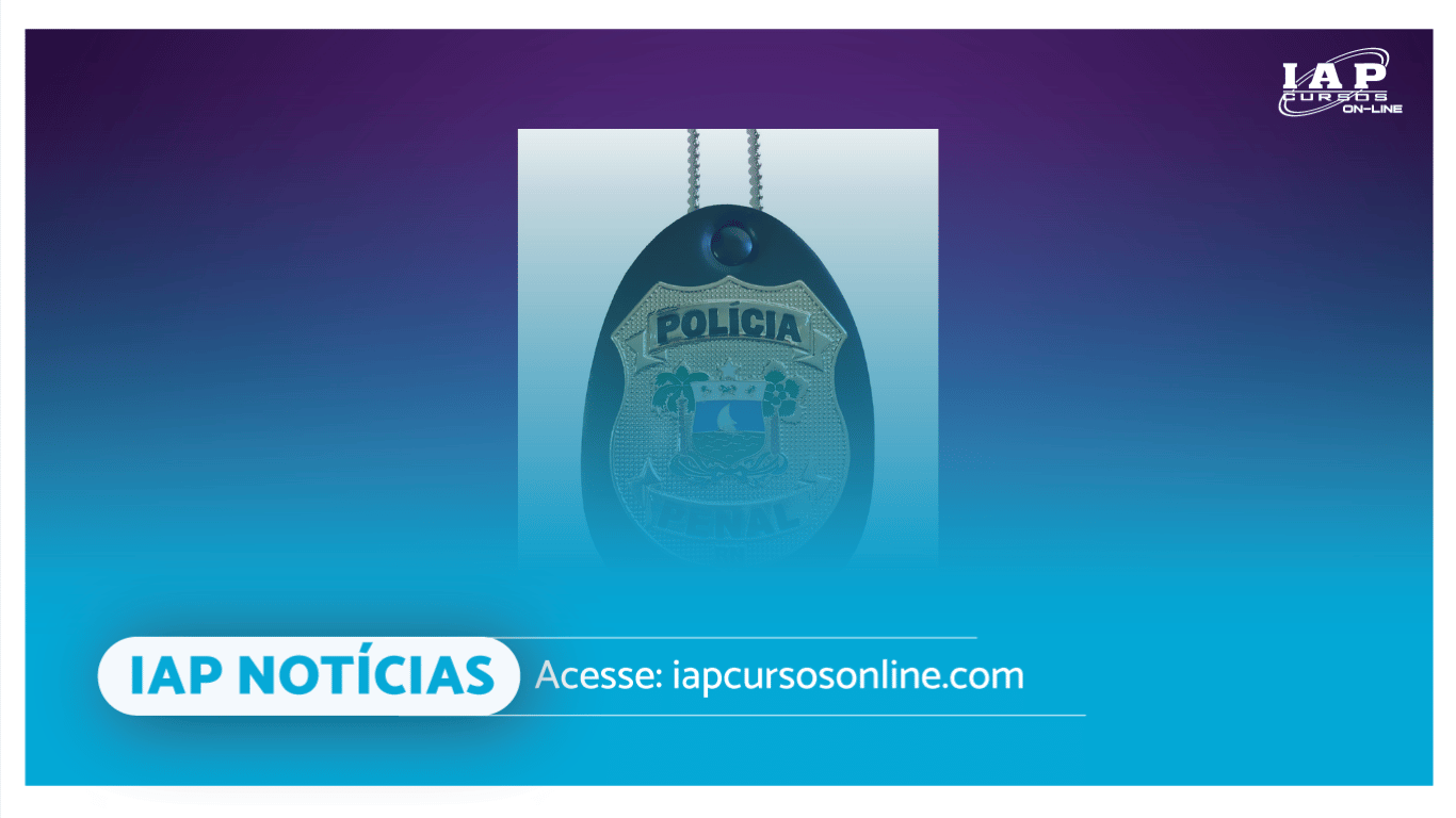 Banner de capa da notícia Concurso Polícia Penal RN: edital iminente