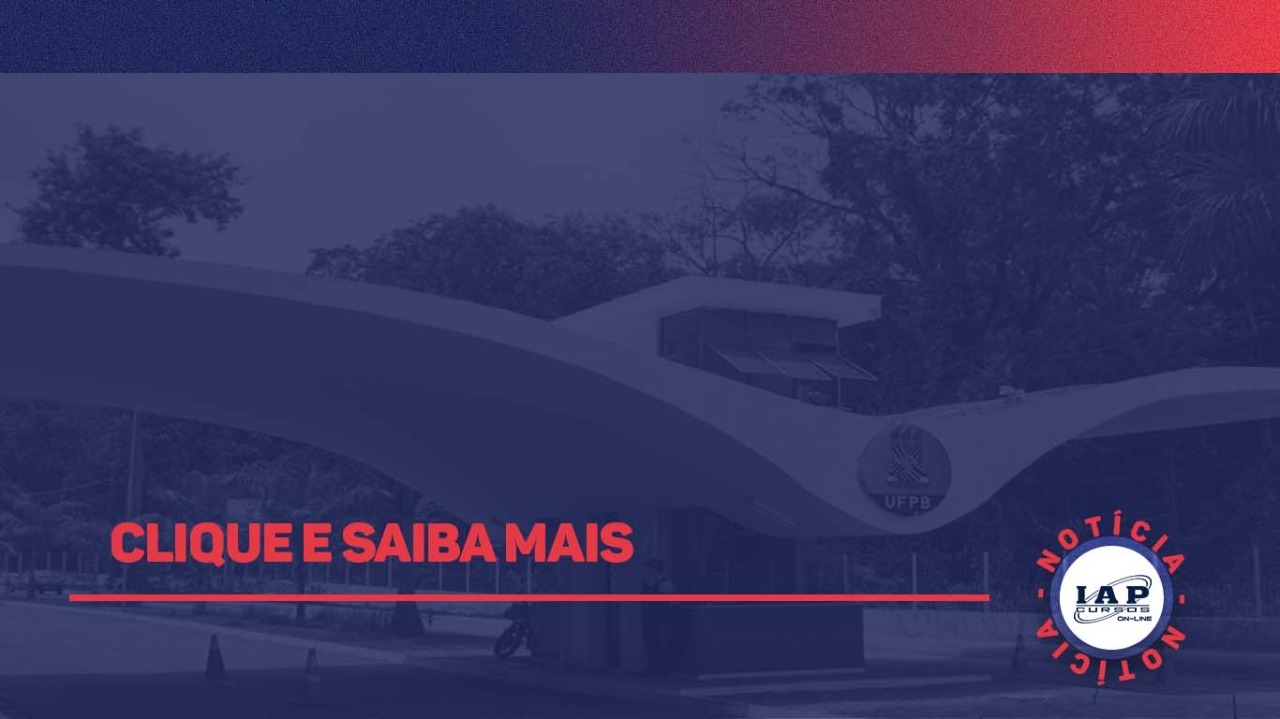 Banner de capa da notícia Concurso UFPB: Novo concurso em 2022 com 120 vagas