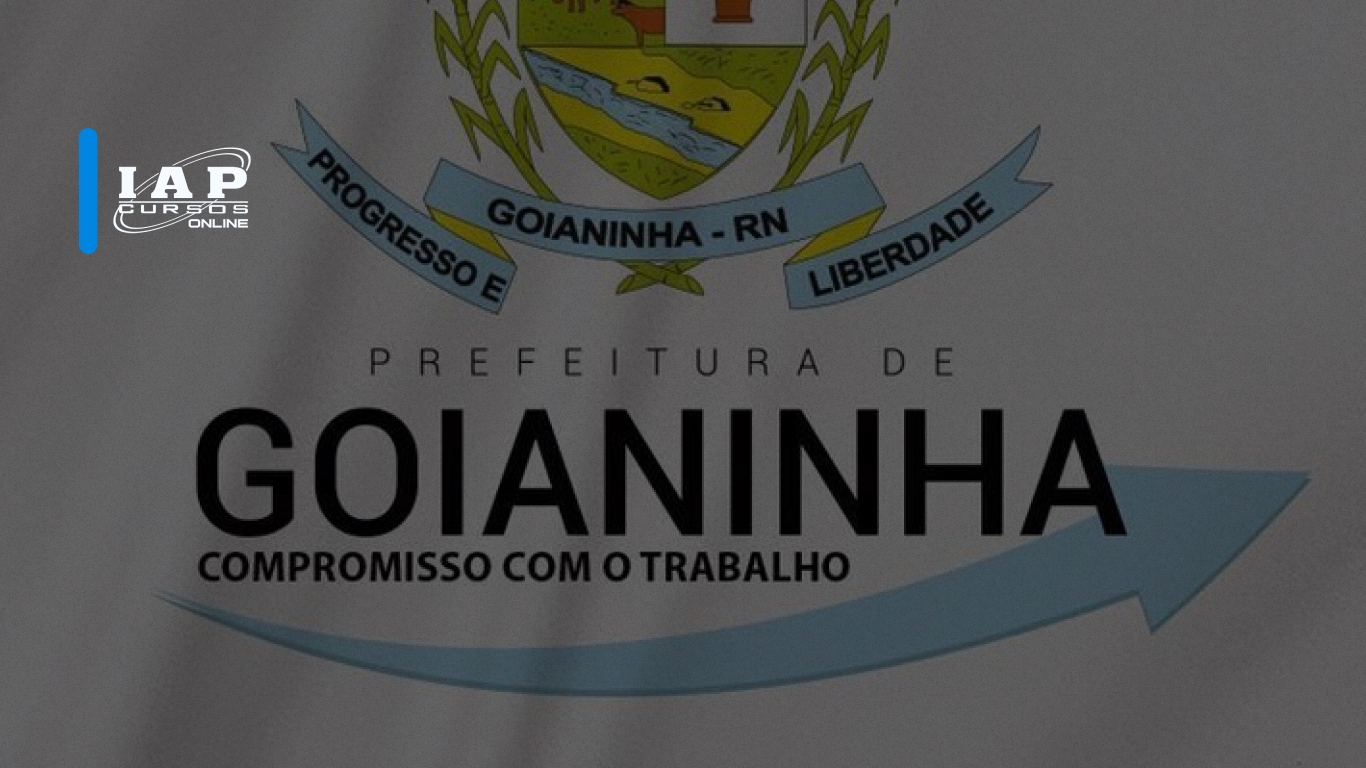 Banner de capa da notícia Prefeitura de Goianinha esclarece erro no termo de dispensa de licitação do concurso de Guardas Municipais!