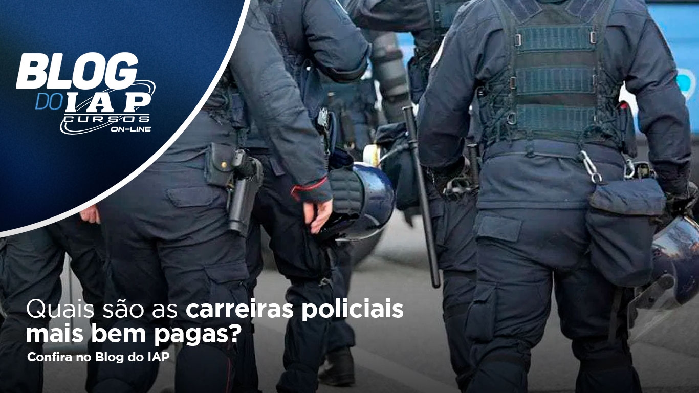 Banner de capa da notícia Quais são as carreiras policiais mais bem pagas?