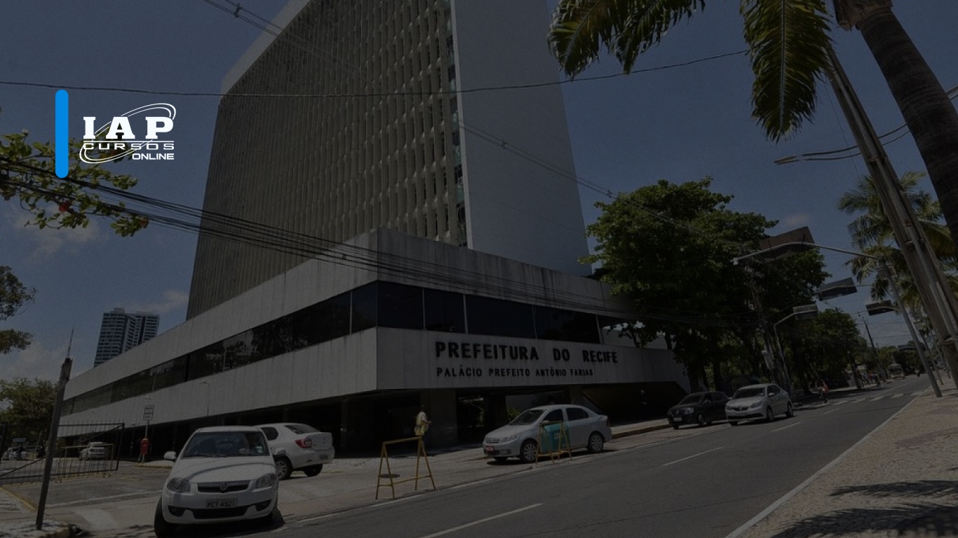 Banner de capa da notícia Prefeitura de Recife define banca organizadora para concurso público com 306 vagas!