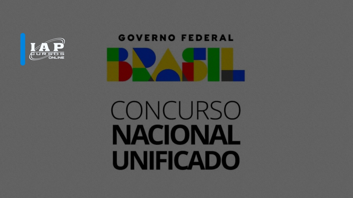 Banner de capa da notícia Urgente! EDITAL do Concurso Nacional Unificado em janeiro!