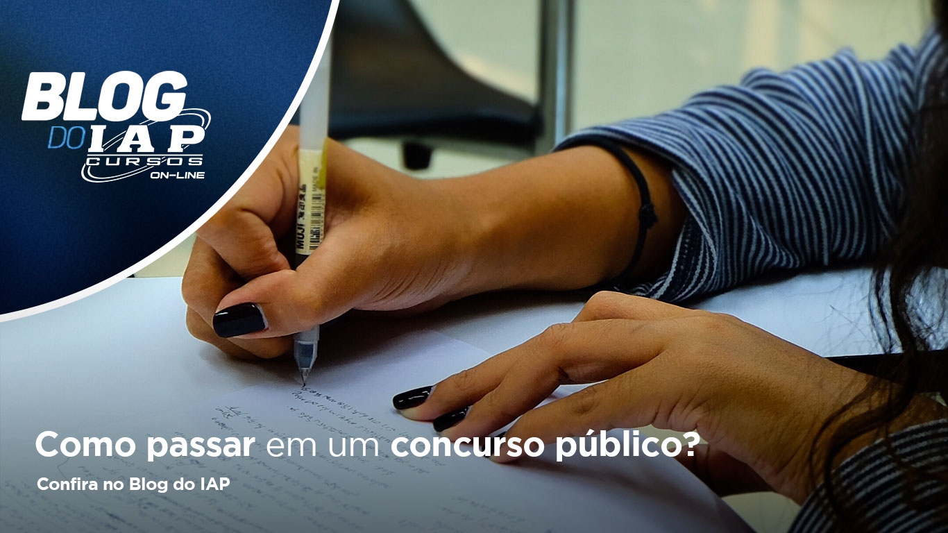 Banner de capa da notícia Como passar em um concurso público?