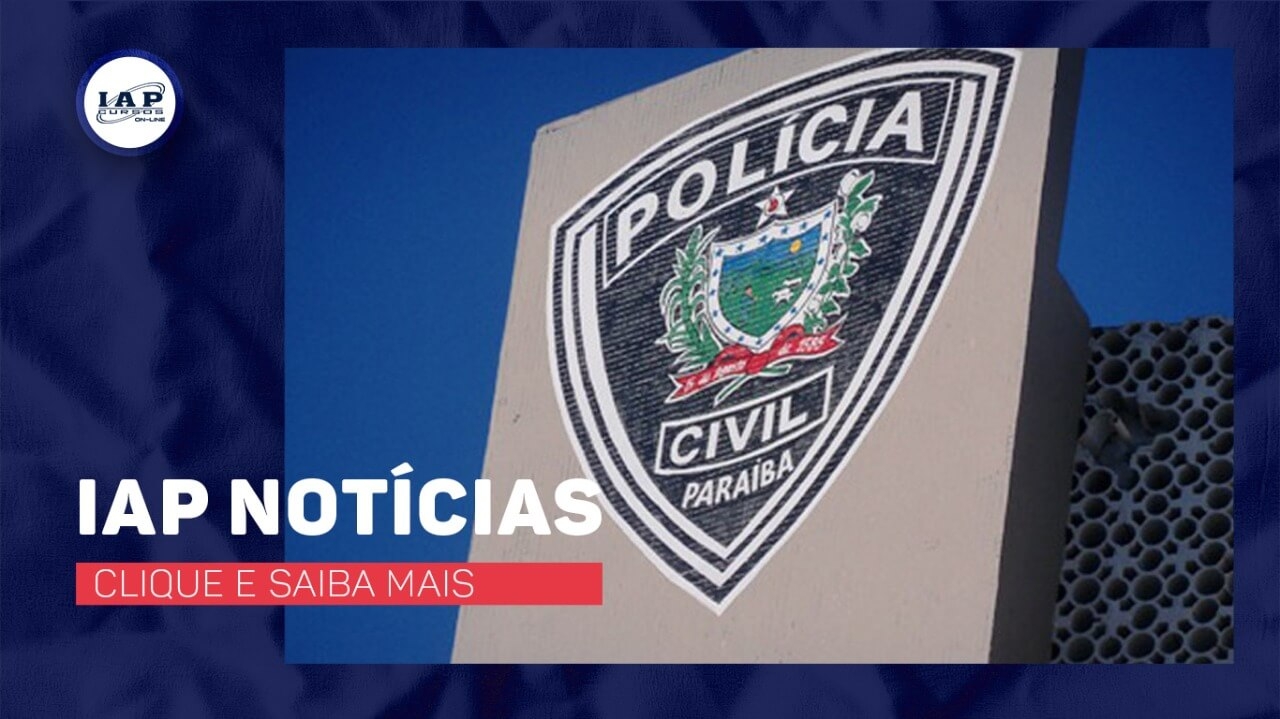 Banner de capa da notícia Edital Publicado: Concurso Polícia Civil da Paraíba - 1,4 mil vagas