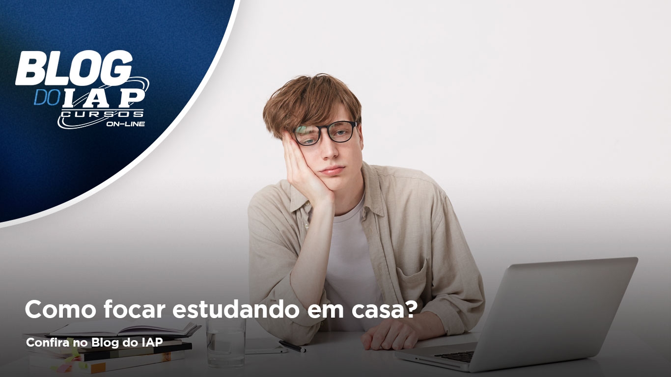 Banner de capa da notícia Como focar estudando em casa?