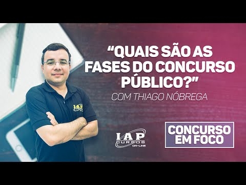 Banner de capa do material gratuito FASES DO CONCURSO PÚBLICO | CONCURSO EM FOCO