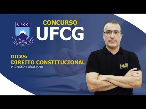 Banner de capa do material gratuito DICAS DE DIREITO CONSTITUCIONAL | CONCURSO UFCG 2019