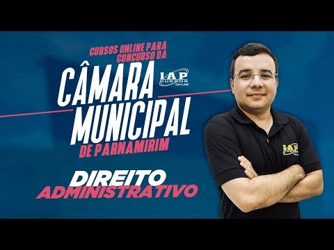 Banner de capa do material gratuito Câmara de Parnamirim | Princípios do Direito Administrativo