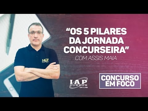 Banner de capa do material gratuito JORNADA DE CONCURSEIRO | Concurso em Foco