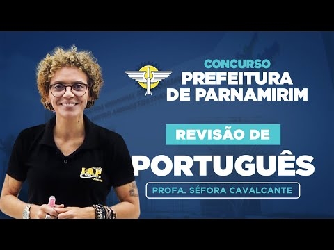 Banner de capa do material gratuito COMPERVE | Revisão de Português com Profa. Séfora Cavalcante