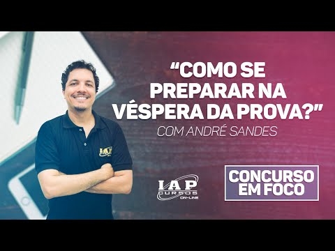 Banner de capa do material gratuito Como se PREPARAR na VÉSPERA DA PROVA | Concurso em Foco