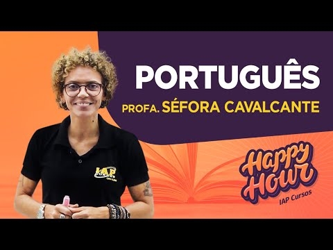 Banner de capa do material gratuito QUESTÕES DE PORTUGUÊS IBCF | HAPPY HOUR