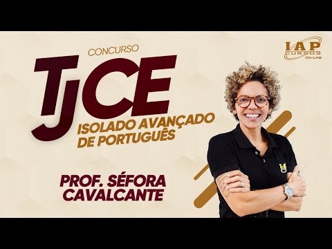 Banner de capa do material gratuito  TJ CE | Revisão de Português FGV