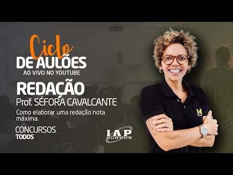 Banner de capa do material gratuito  LIVE: COMO ELABORAR UMA REDAÇÃO NOTA MÁXIMA