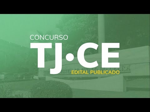 Banner de capa do material gratuito TJ CE | RESUMO DO EDITAL