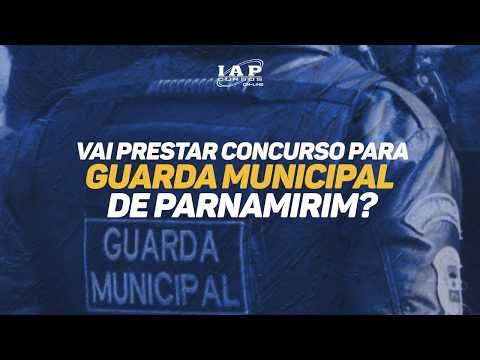 Banner de capa do material gratuito Concurso da Guarda Municipal de Parnamirim - Prepare-se com o IAP!