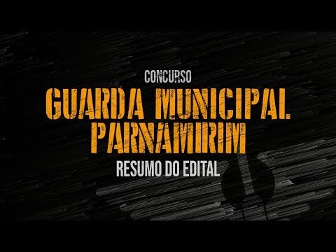 Banner de capa do material gratuito GUARDA MUNICIPAL DE PARNAMIRIM | RESUMO DO EDITAL