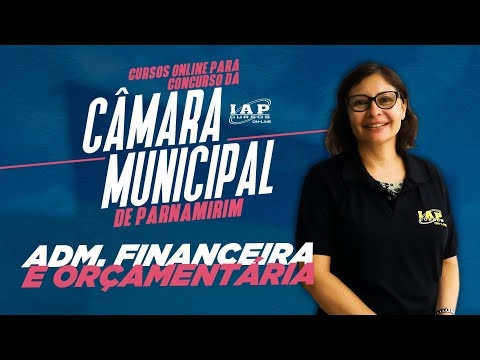 Banner de capa do material gratuito Câmara de Parnamirim | Administração Financeira e Orçamentária